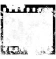 Grunge film frame vector image