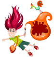 Boy vector image