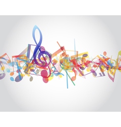 Color notes vector image