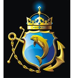 Coat of arms vector image