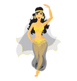 Belly dance vector image