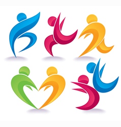 Activity symbols collection vector image