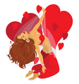 Belly dance vector image