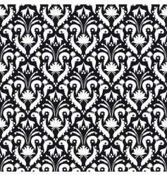 Seamless background black and white Seamless background black and white vector image