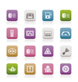 Car dashboard vector image