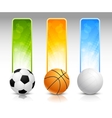 Set of banners vector image