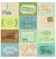 Design Elements - Vintage Transportation vector image