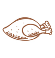 Chicken vector image