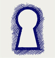Keyhole vector image