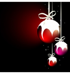 Christmas background vector image