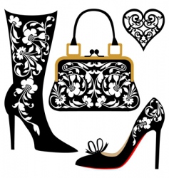 Fashion illustration vector image