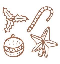 Christmas stuff 2 Christmas stuff 2 vector image