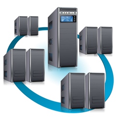 Network Concept vector image