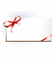 Christmas tag Christmas tag vector image