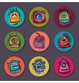 Aliens and monsters set Aliens and monsters set vector image