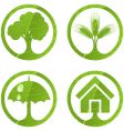 Eco signs vector image