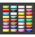 Set of glossy button icons for your design vector image