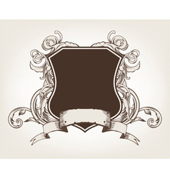 Vintage emblem vector image