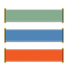 Horizontal banners vector image
