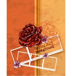Floral vector image