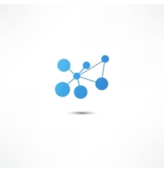 Molecule Icon vector image