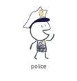 Police Police vector image