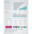 Infographics element icons and symbols vector image