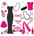 Ladies Fashion Set Ladies Fashion Set vector image