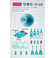 Infographics element icons and symbols vector image