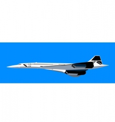 Aero plane vector image