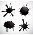 Ink spots vector image