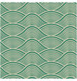 Seamless ocean wave pattern vector image