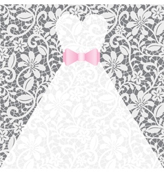 Wedding card vector image