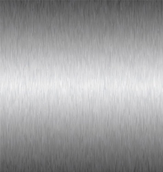 Silver square metal background vector image