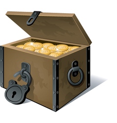Treasure vector image