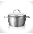 Stainless Pan vector image