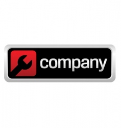Auto repair shop company logo vector image