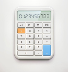 Calculator vector image