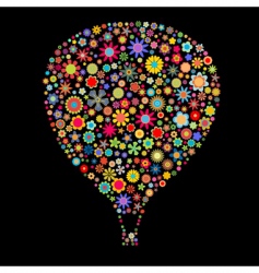 Hot air balloon Hot air balloon vector image