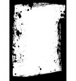 Grunge border vector image
