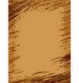 Grunge frame vector image