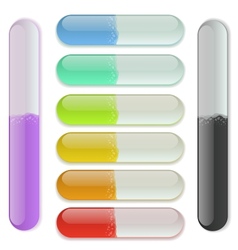 Download bar with liquid for your web design Download bar with liquid for your web design vector image
