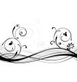 Decorative background vector image
