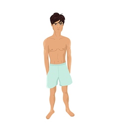 Sexy guy vector image