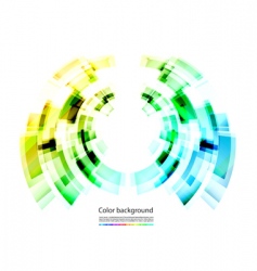 Abstract color background vector image