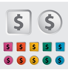 Dollar sing vector image