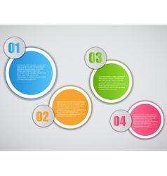 Infographic template business vector image