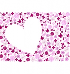 Valentine card Valentine card vector image
