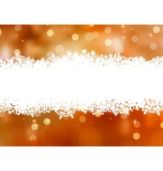 Snowflakes vector image