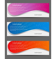 Template for smart phone and mobile phone banner vector image